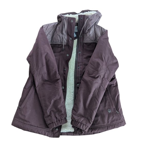 Women's Kuhl Celeste lined hoody jacket, amethyst, size M - Picture 5 of 7